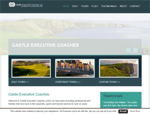 Tablet Screenshot of castleexecutivecoaches.ie